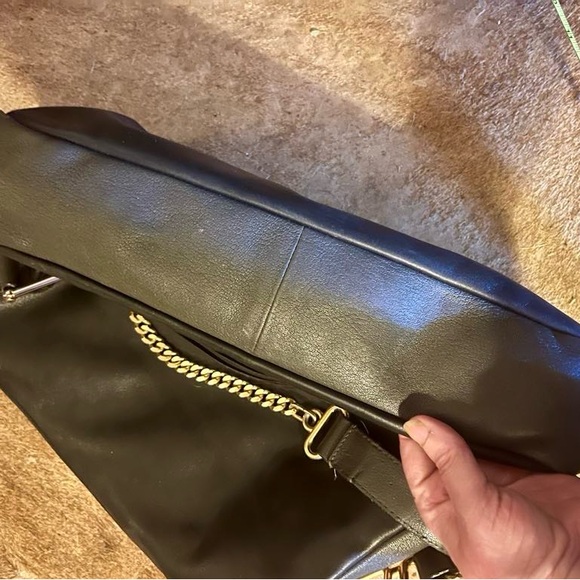 Chloe XL Hunter Green & Gold Bag Used Once